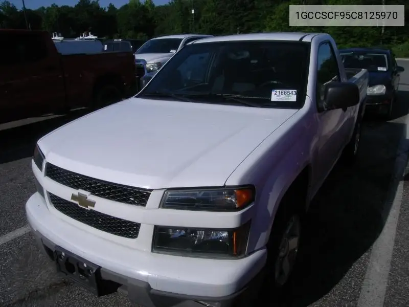 2012 Chevrolet Colorado Lt VIN: 1GCCSCF95C8125970 Lot: 42628586