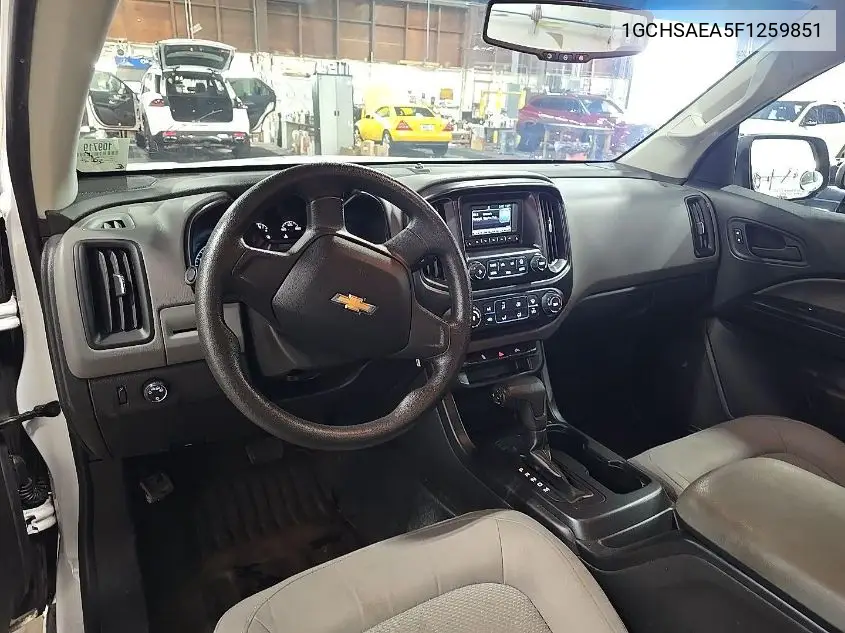 2015 Chevrolet Colorado Wt VIN: 1GCHSAEA5F1259851 Lot: 42631348