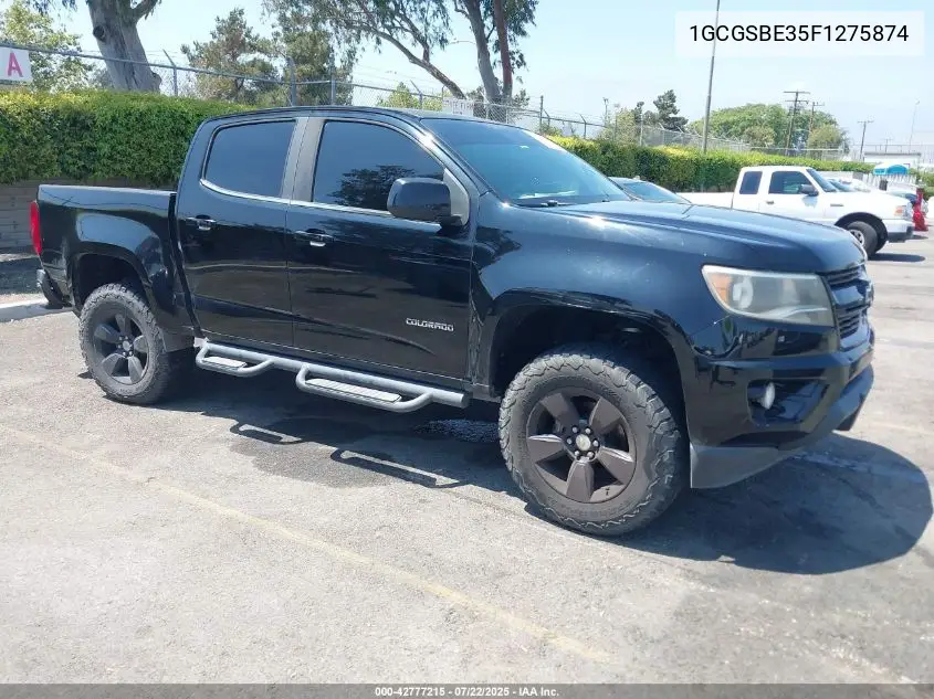 2015 Chevrolet Colorado Lt VIN: 1GCGSBE35F1275874 Lot: 42777215