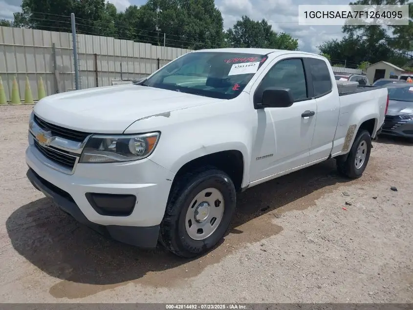 2015 Chevrolet Colorado Wt VIN: 1GCHSAEA7F1264095 Lot: 42814492