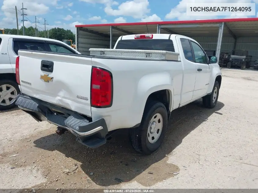 2015 Chevrolet Colorado Wt VIN: 1GCHSAEA7F1264095 Lot: 42814492