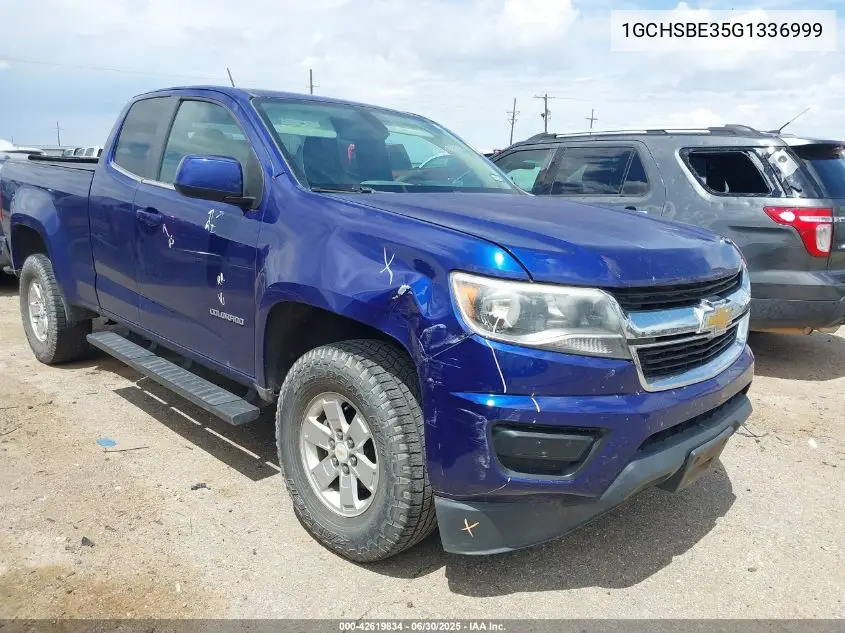 2016 Chevrolet Colorado Wt VIN: 1GCHSBE35G1336999 Lot: 42619834