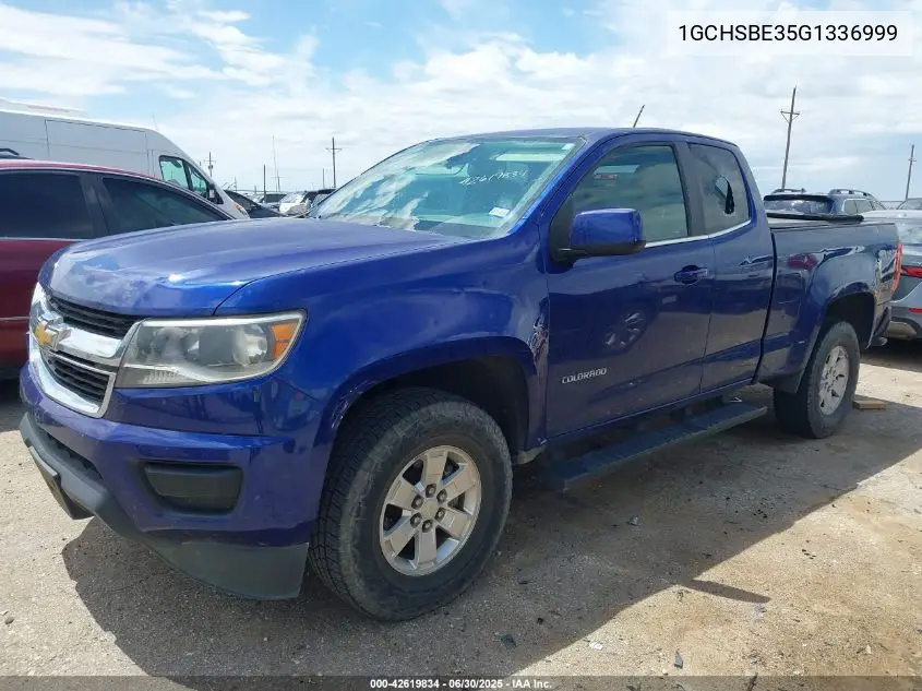 2016 Chevrolet Colorado Wt VIN: 1GCHSBE35G1336999 Lot: 42619834
