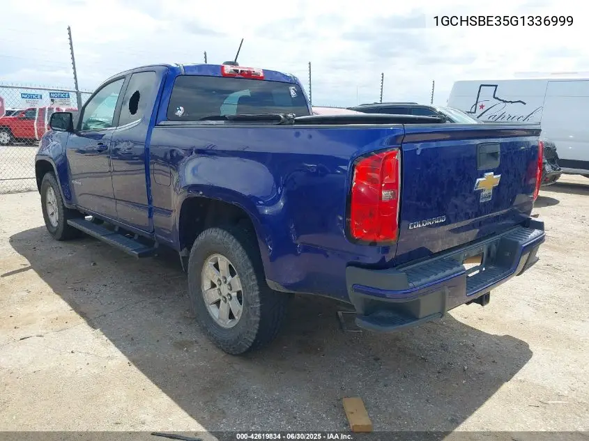 2016 Chevrolet Colorado Wt VIN: 1GCHSBE35G1336999 Lot: 42619834