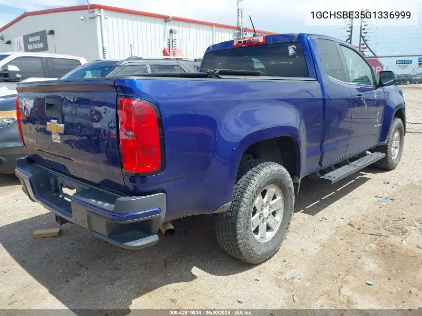 2016 Chevrolet Colorado Wt VIN: 1GCHSBE35G1336999 Lot: 42619834
