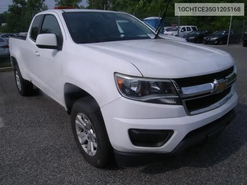 2016 Chevrolet Colorado Lt VIN: 1GCHTCE35G1205168 Lot: 42631334