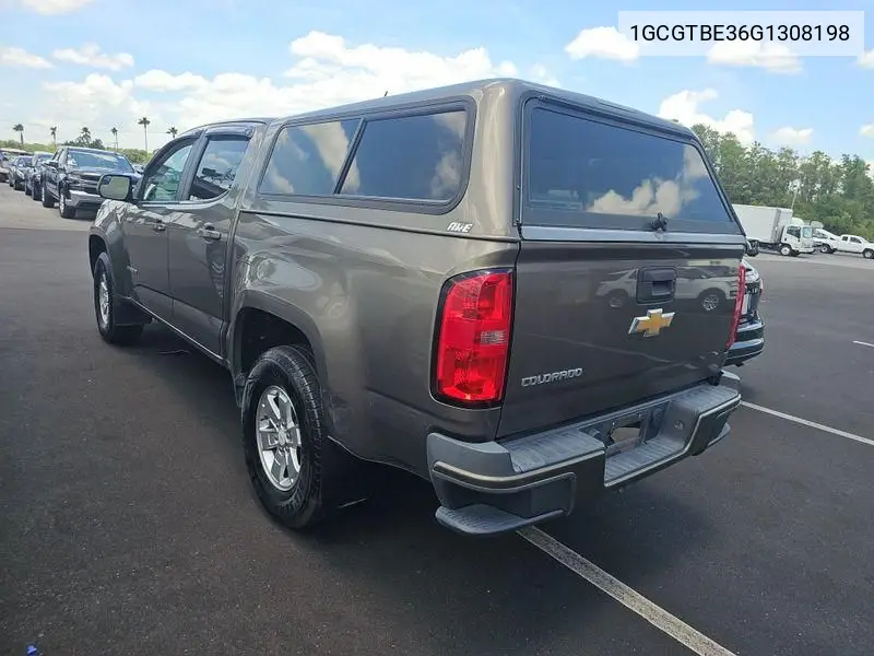 1GCGTBE36G1308198 2016 Chevrolet Colorado