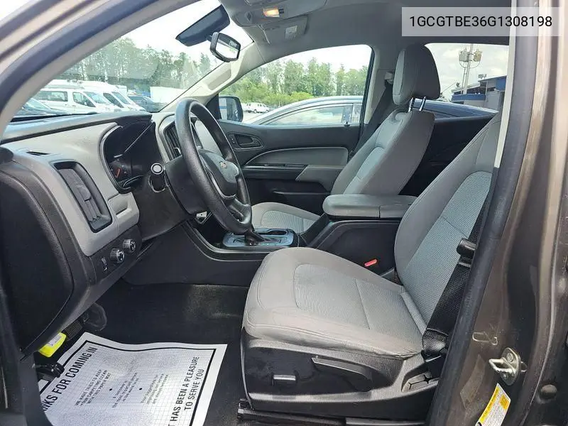 1GCGTBE36G1308198 2016 Chevrolet Colorado
