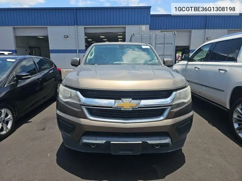 1GCGTBE36G1308198 2016 Chevrolet Colorado