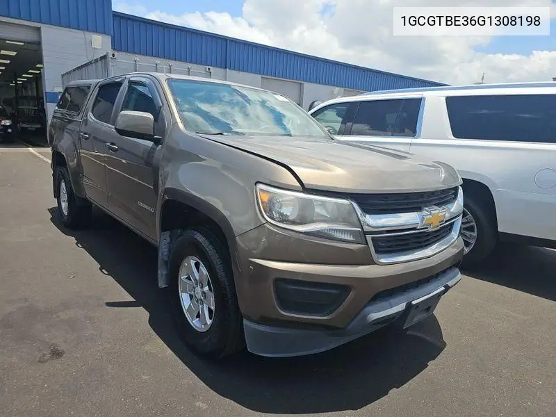 1GCGTBE36G1308198 2016 Chevrolet Colorado