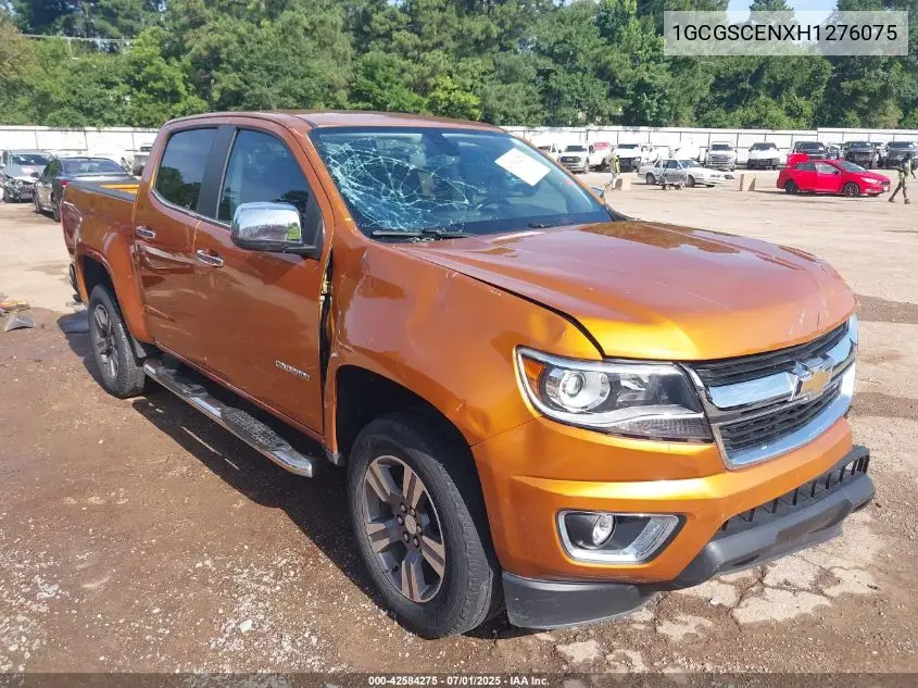2017 Chevrolet Colorado Lt VIN: 1GCGSCENXH1276075 Lot: 42584275