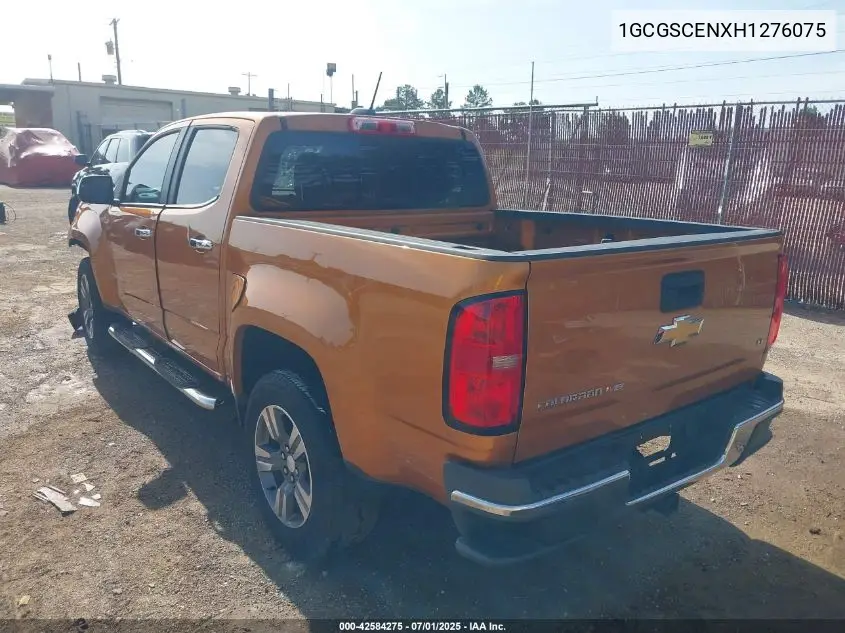 2017 Chevrolet Colorado Lt VIN: 1GCGSCENXH1276075 Lot: 42584275