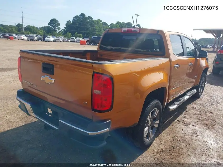 2017 Chevrolet Colorado Lt VIN: 1GCGSCENXH1276075 Lot: 42584275