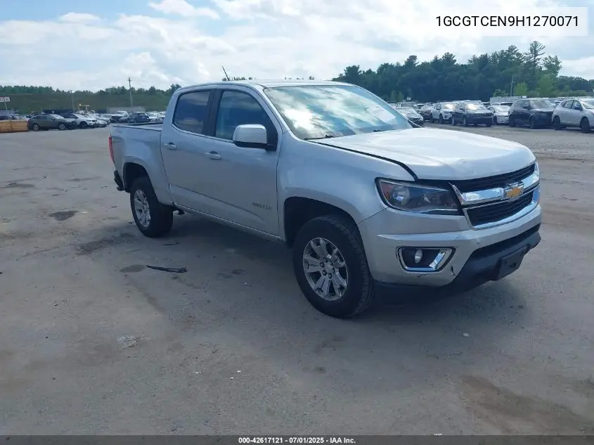2017 Chevrolet Colorado Lt VIN: 1GCGTCEN9H1270071 Lot: 42617121