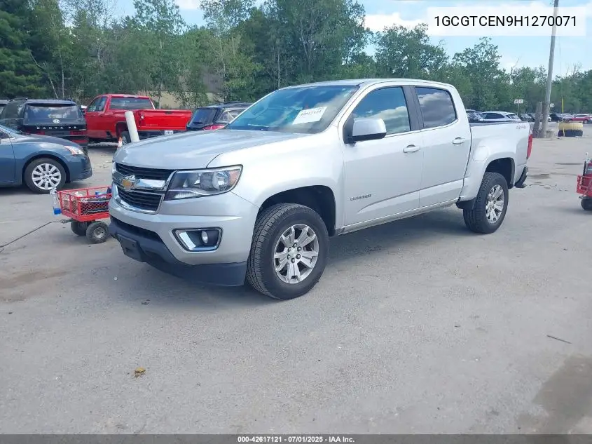 2017 Chevrolet Colorado Lt VIN: 1GCGTCEN9H1270071 Lot: 42617121