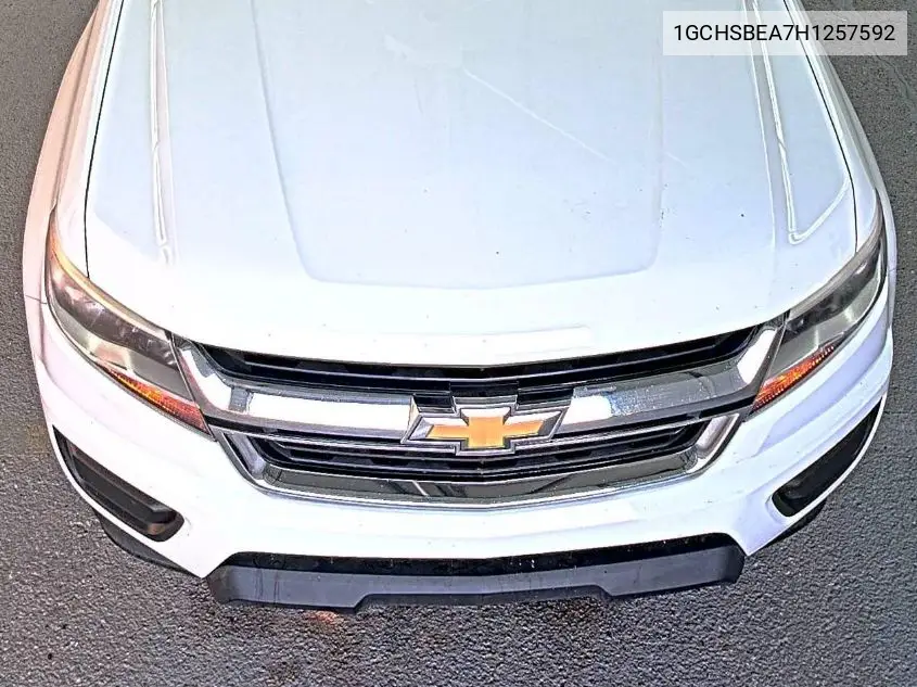 2017 Chevrolet Colorado VIN: 1GCHSBEA7H1257592 Lot: 42654262
