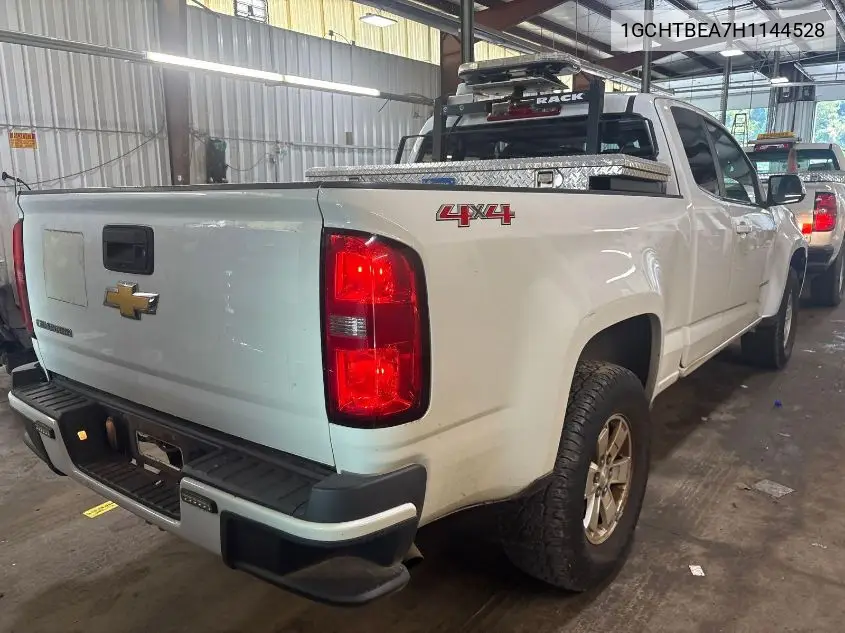 2017 Chevrolet Colorado Wt VIN: 1GCHTBEA7H1144528 Lot: 42656058