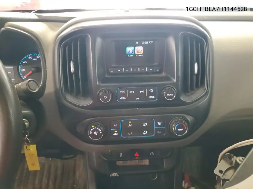 2017 Chevrolet Colorado Wt VIN: 1GCHTBEA7H1144528 Lot: 42656058