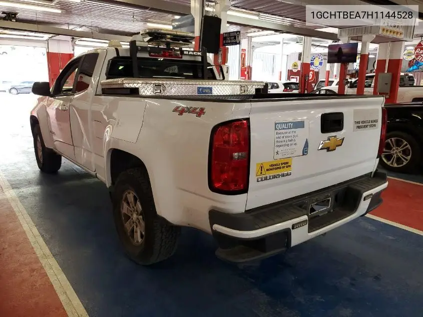 2017 Chevrolet Colorado Wt VIN: 1GCHTBEA7H1144528 Lot: 42656058