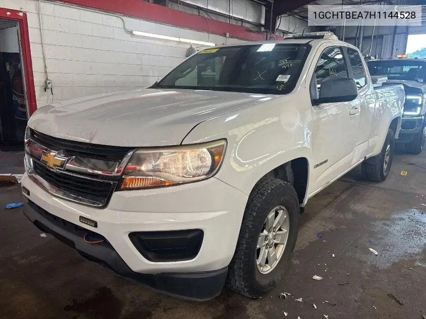 2017 Chevrolet Colorado Wt VIN: 1GCHTBEA7H1144528 Lot: 42656058