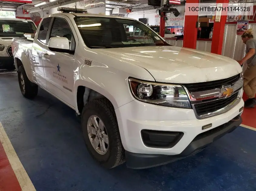 2017 Chevrolet Colorado Wt VIN: 1GCHTBEA7H1144528 Lot: 42656058