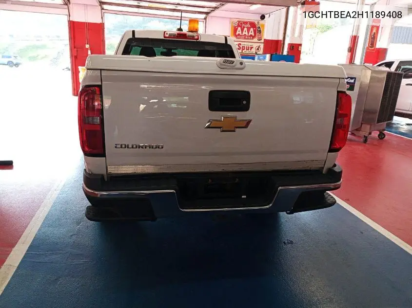 2017 Chevrolet Colorado Wt VIN: 1GCHTBEA2H1189408 Lot: 42679203
