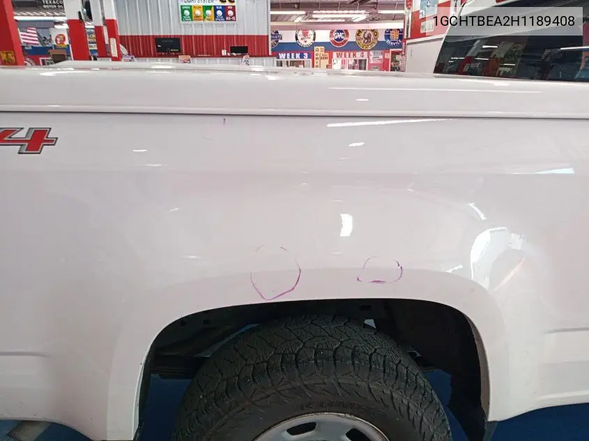 2017 Chevrolet Colorado Wt VIN: 1GCHTBEA2H1189408 Lot: 42679203