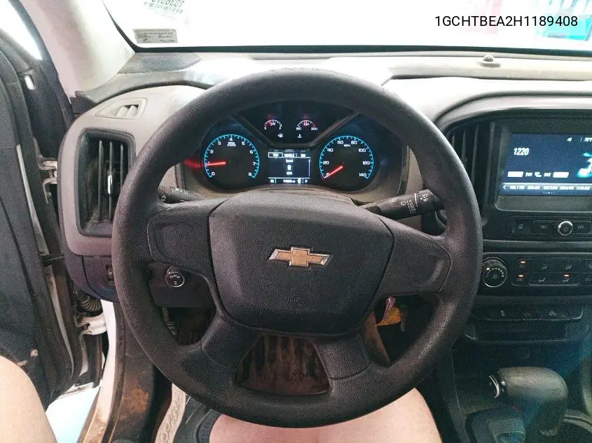 2017 Chevrolet Colorado Wt VIN: 1GCHTBEA2H1189408 Lot: 42679203