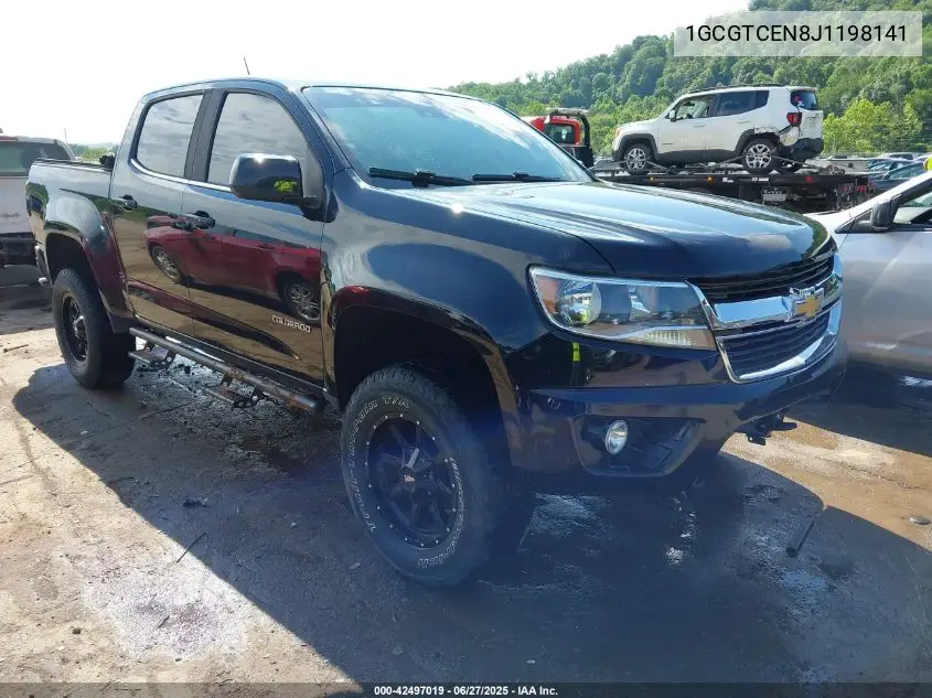2018 Chevrolet Colorado Lt VIN: 1GCGTCEN8J1198141 Lot: 42497019