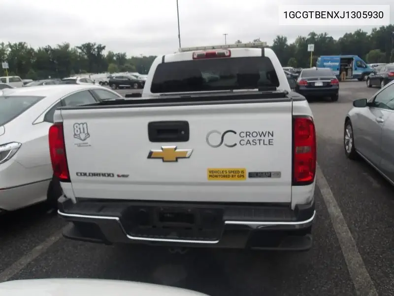 2018 Chevrolet Colorado Wt VIN: 1GCGTBENXJ1305930 Lot: 42679119