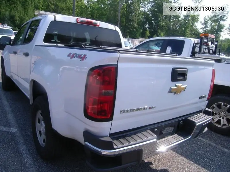 2018 Chevrolet Colorado Wt VIN: 1GCGTBENXJ1305930 Lot: 42679119