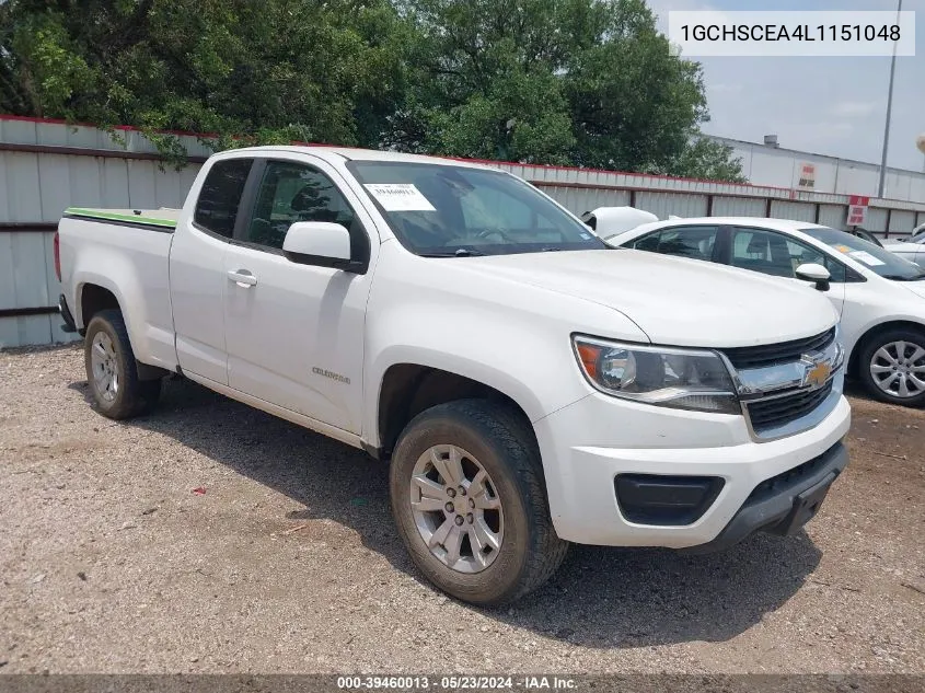 2020 Chevrolet Colorado 2Wd Long Box Lt VIN: 1GCHSCEA4L1151048 Lot: 39460013