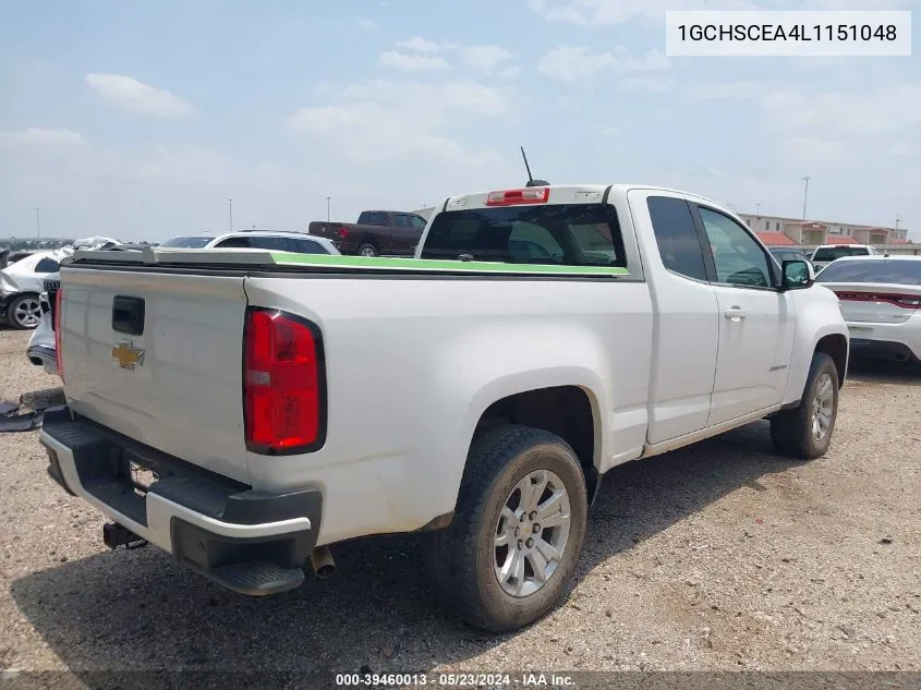 2020 Chevrolet Colorado 2Wd Long Box Lt VIN: 1GCHSCEA4L1151048 Lot: 39460013
