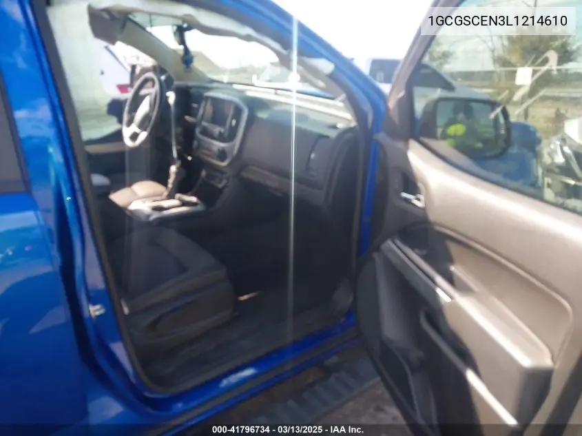 2020 Chevrolet Colorado 2Wd Short Box Lt VIN: 1GCGSCEN3L1214610 Lot: 41796734