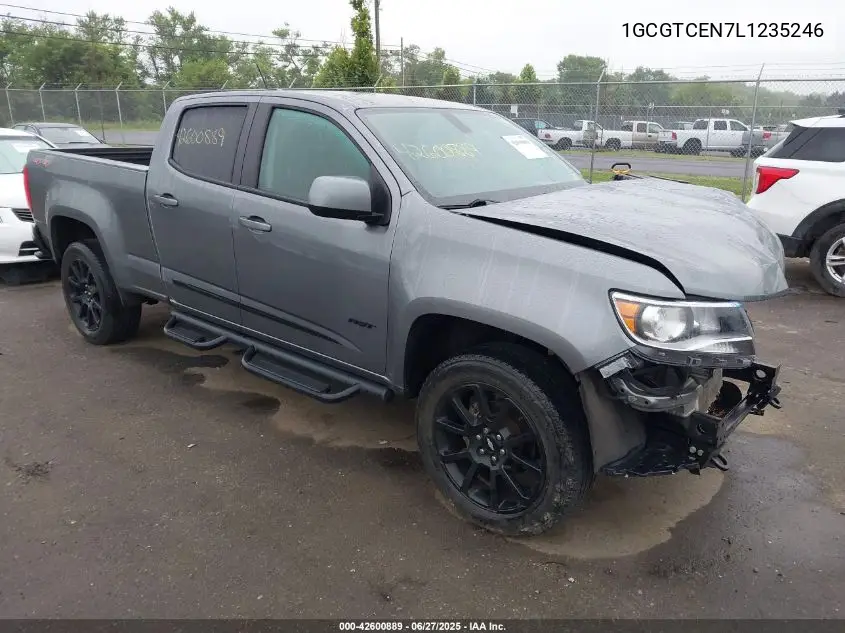 2020 Chevrolet Colorado 4Wd Long Box Lt VIN: 1GCGTCEN7L1235246 Lot: 42600889