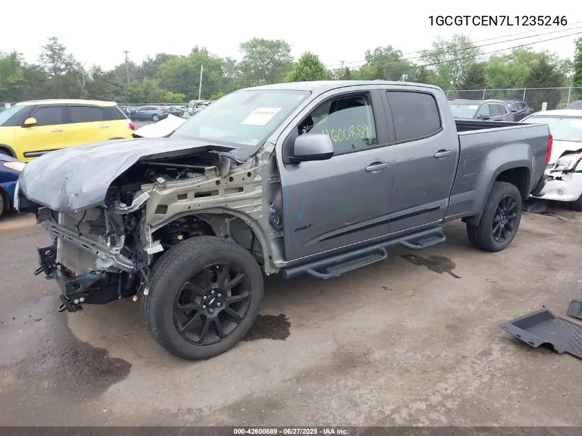 2020 Chevrolet Colorado 4Wd Long Box Lt VIN: 1GCGTCEN7L1235246 Lot: 42600889