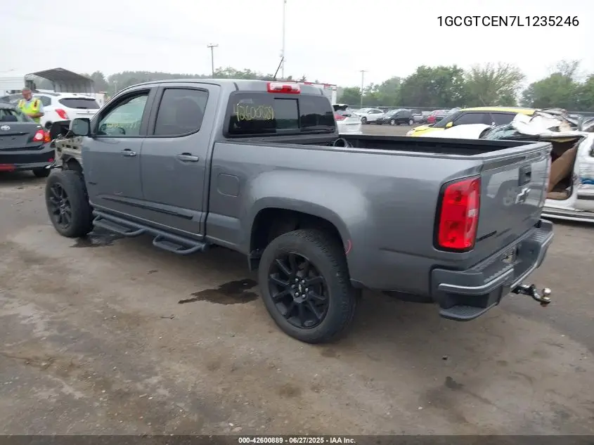 2020 Chevrolet Colorado 4Wd Long Box Lt VIN: 1GCGTCEN7L1235246 Lot: 42600889