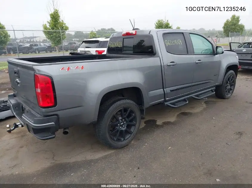 2020 Chevrolet Colorado 4Wd Long Box Lt VIN: 1GCGTCEN7L1235246 Lot: 42600889