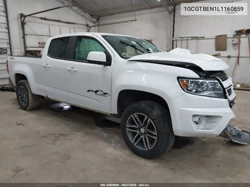 2020 Chevrolet Colorado 4Wd Long Box Wt VIN: 1GCGTBEN1L1160859 Lot: 42605808