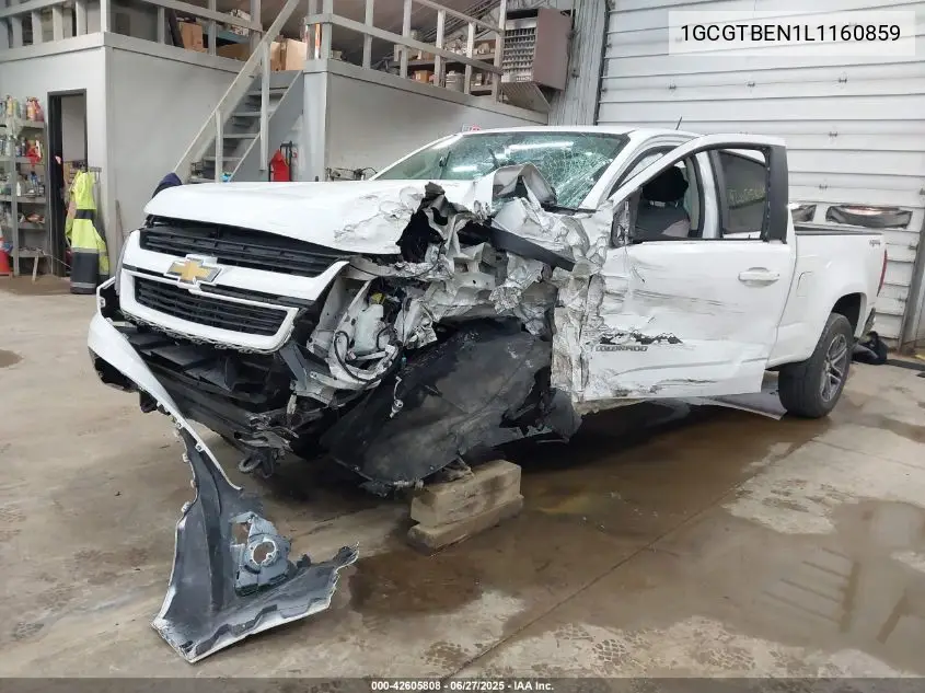 2020 Chevrolet Colorado 4Wd Long Box Wt VIN: 1GCGTBEN1L1160859 Lot: 42605808