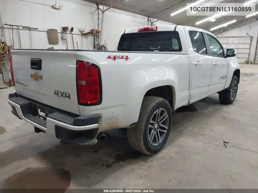 2020 Chevrolet Colorado 4Wd Long Box Wt VIN: 1GCGTBEN1L1160859 Lot: 42605808