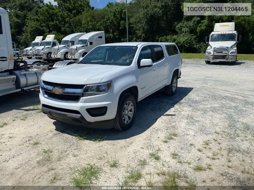 2020 Chevrolet Colorado Lt VIN: 1GCGSCEN3L1204465 Lot: 42826225