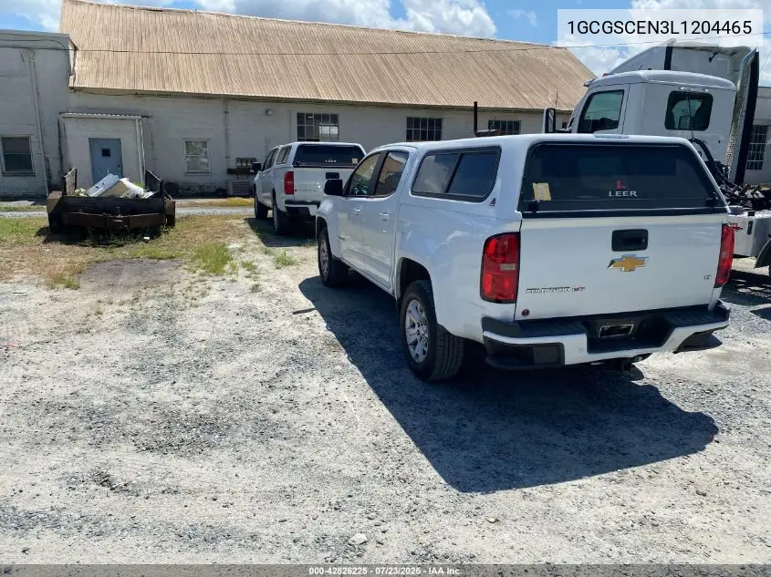 2020 Chevrolet Colorado Lt VIN: 1GCGSCEN3L1204465 Lot: 42826225