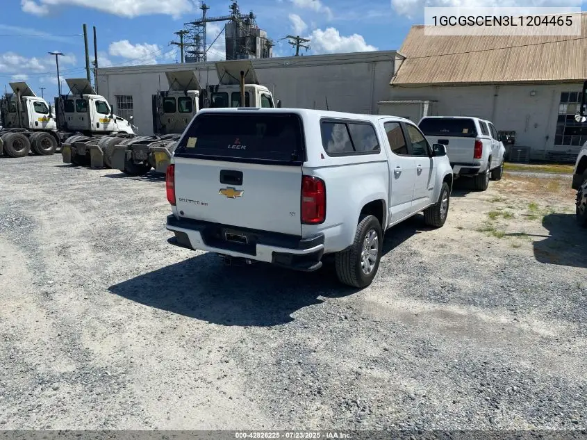 2020 Chevrolet Colorado Lt VIN: 1GCGSCEN3L1204465 Lot: 42826225