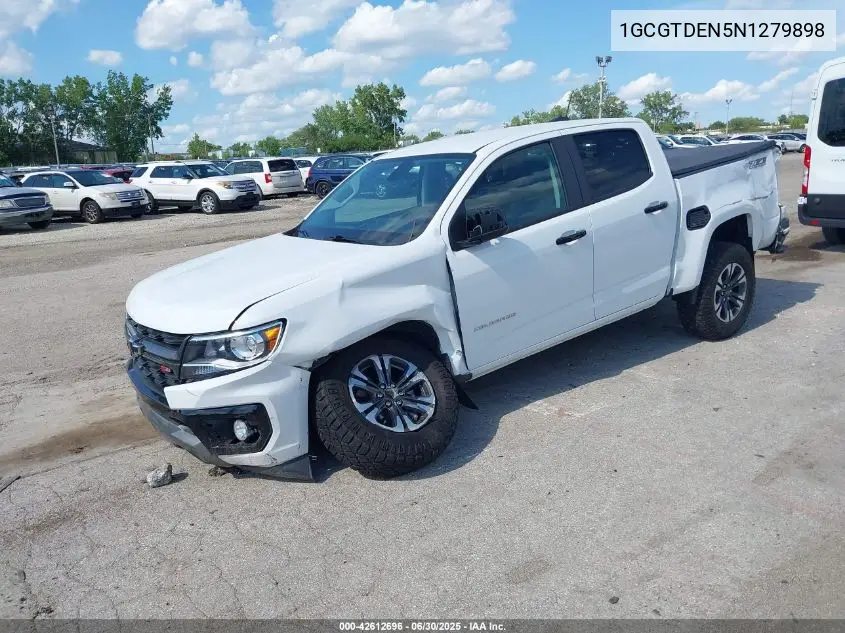 2022 Chevrolet Colorado 4Wd Short Box Z71 VIN: 1GCGTDEN5N1279898 Lot: 42612696