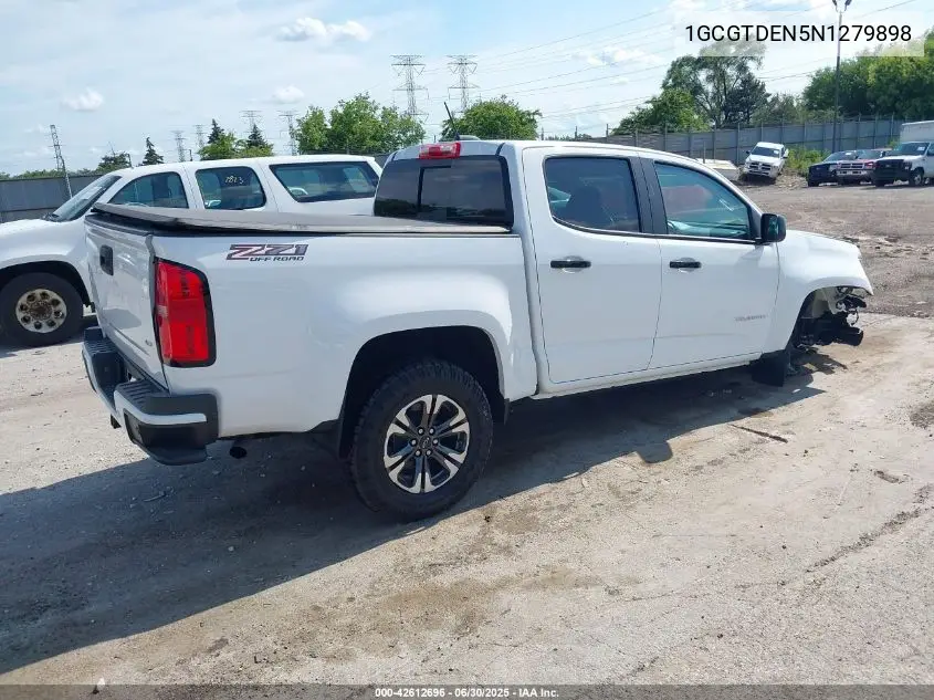 2022 Chevrolet Colorado 4Wd Short Box Z71 VIN: 1GCGTDEN5N1279898 Lot: 42612696