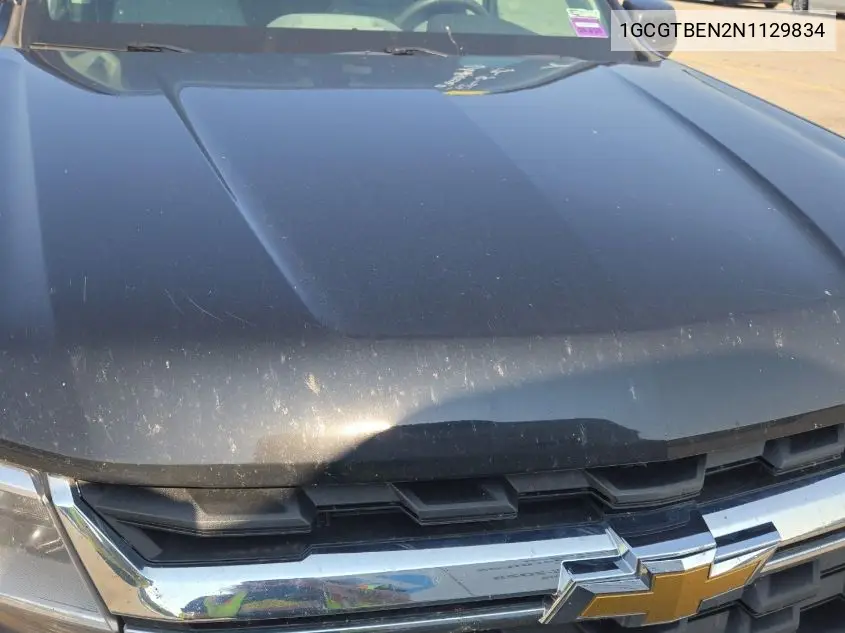 2022 Chevrolet Colorado VIN: 1GCGTBEN2N1129834 Lot: 42832420