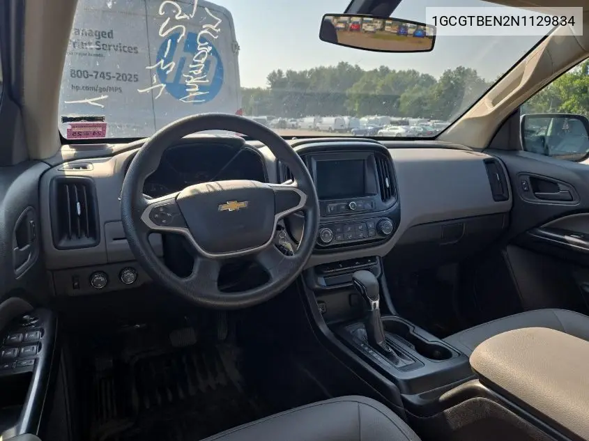 2022 Chevrolet Colorado VIN: 1GCGTBEN2N1129834 Lot: 42832420