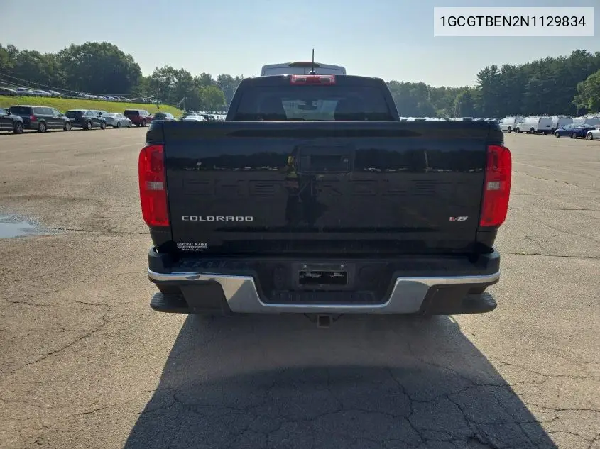 2022 Chevrolet Colorado VIN: 1GCGTBEN2N1129834 Lot: 42832420
