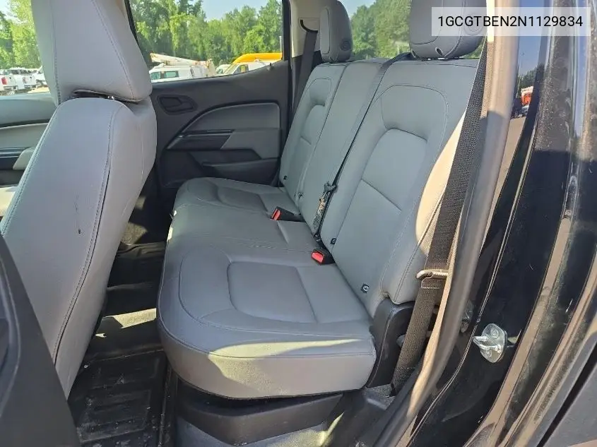 2022 Chevrolet Colorado VIN: 1GCGTBEN2N1129834 Lot: 42832420